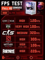 Ігровий ПК Sombra (RTX 3060 Ti 8GB / Ryzen 5 5500 / 16GB DDR4 / SSD 512GB) - мініатюра 5