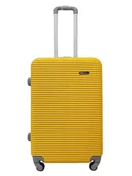 Валіза середня M ABS-пластик Milano bag 004 66×44×28,5см 75л Жовтий