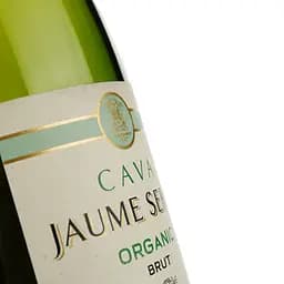 Вино ігристе Jaume Serra Cava Brut Organic, біле, брют, 11,5%, 0,75 л (39045) - мініатюра 3