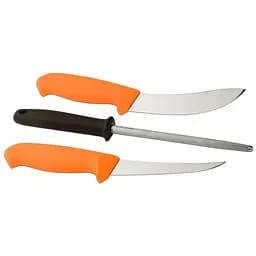 Набір Morakniv 2 ножі + мусат Hunting Set 3000 Orange (12098)