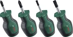 Отвертки SL, PH, сталь CrV набор 4шт Bosch hoz0014135