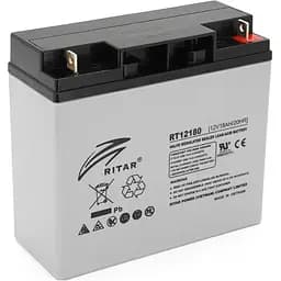 Акумулятор Ritar AGM RT12180GL5, Gray Case, (12V 18.0Ah)