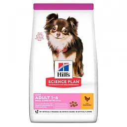 Сухой корм Hill's Science Plan Light Adult Small&Mini with Chicken сухой корм с курицей для взрослых собак малых и миниатюрных пород 6 кг