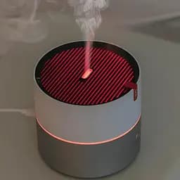 Зволожувач повітря з підсвічуванням WX107 Type-C/5V USB 230ml White - мініатюра 8