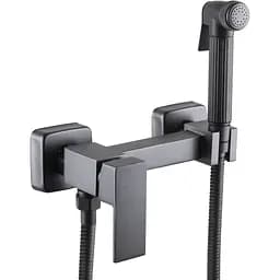 Змішувач гігієнічний Globus Lux MILANO GLN-5-106MIX-Graphite (22950)