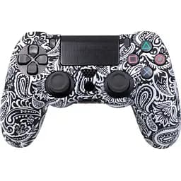 Чехол на геймпад Silicone Case для Sony DualShock 4 White Ornament [98258]