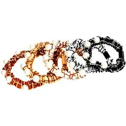 Дитяча резинка для волосся La-beauty 0303-1077 з перлинами, набір 20 шт