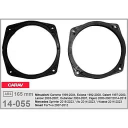 Проставки під динаміки Carav 14-055 для автомобілів Mitsubishi, Mercedes, Smart - мініатюра 4