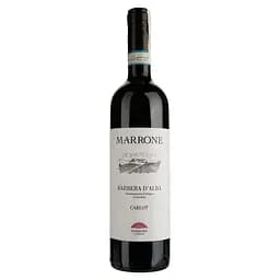 Вино Gian Piero Marrone Barbera d'Alba DOC Carlot, червоне, сухе, 14,5%, 0,75 л (774222)