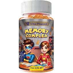 Вітамінно-мінеральний комплекс для дітей Vita PharmX Memory Complex 60 жувальних пастилок