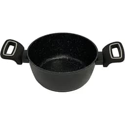 Жаровня Krauzer Titanium Line з кришкою 16 см 1.2 л (78114) - мініатюра 2