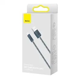Кабель зарядний Lightning Baseus Dynamic Series 2.4A USB - Lightning 1 m Grey (CALD000416) - мініатюра 2