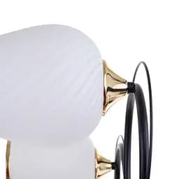 Люстра стельова Brille в зал E27 60W BK (LK-711S/5) - мініатюра 2