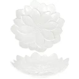 Набір BonaDi 2 фарфорових блюд White City Астра Ø30.5 см kuh0009919