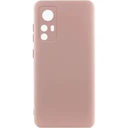 Чохол Silicone Cover Lakshmi Full Camera A для Xiaomi 12T / 12T Pro Рожевий / Pink Sand, Full camera