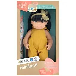 Лялька Miniland дівчинка азіатка в одязі 38 см подарункова коробка (33204)