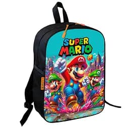 Рюкзак школьный детский Супер Марио «Super Mario» 36х27 см для мальчика (01067)