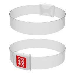 Нашийник для собак з підсвічуванням Waudog LED магнітна застібка Ш 25 мм Д 60 см