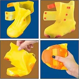 Бахіли на взуття Kidigo дитячі ПВХ H003 2XL 34-35 Yellow (17579) - мініатюра 6
