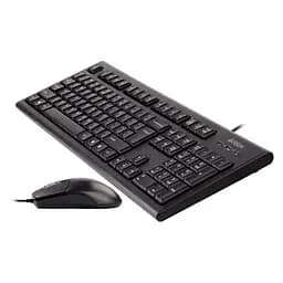 Комплект (клавіатура + миша) A4Tech KRS-8572 USB Black (KRS-8572 Black) - мініатюра 3