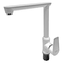Смеситель для кухни Solone LAP4-A030 однорычажный пластик Белый 30412
