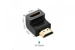 Адаптер Ugreen HD112 HDMI Male to Female Down (20109) - мініатюра 4