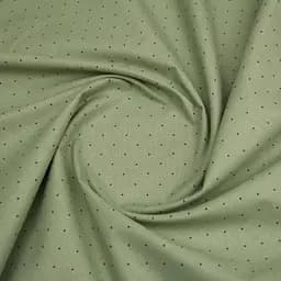 Комплект постільної білизни Cosas Olive CS6 Сімейний оливковий (OliveDots_El180x30-03VanillaCream_160x2) - мініатюра 12