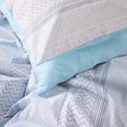 Наволочка MirSon Бязь 17-4834 Clarissa 40х60 см блакитна (2200009576201)