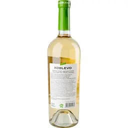 Вино Koblevo Muscat біле напівсолодке 9-12% 0.75 л (255261) - мініатюра 4