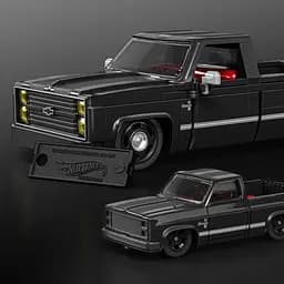Машинка-конструктор Mattel Brick Shop Chevy '83 Silverado серії Speed (JKG42) - мініатюра 7