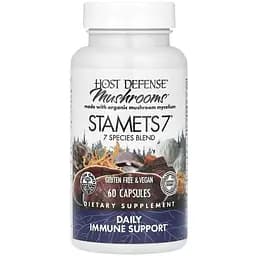Натуральна добавка Host Defense Stamets 7, 60 вегакапсул