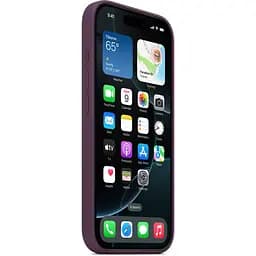 Чохол-накладка Apple Silicone Case with MagSafe для Apple iPhone 16 Pro Plum (MYYM3) - мініатюра 5