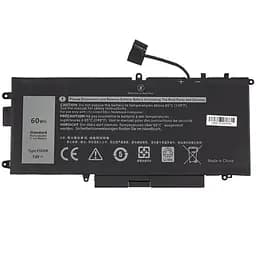 Батарея DELL K5XWW акумулятор для ноутбука Latitude 5285 5289 L3180, 7390 2-in-1 7.6V 60Wh Black