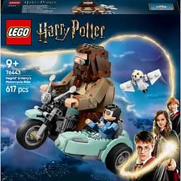 Конструктор LEGO Harry Potter Поездка Хагрида и Гарри на мотоцикле 617 деталей (76443)