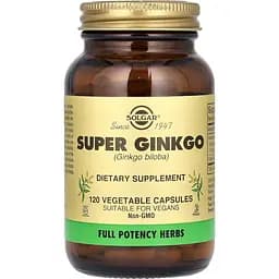 Solgar Super Ginkgo Biloba 120 капсул