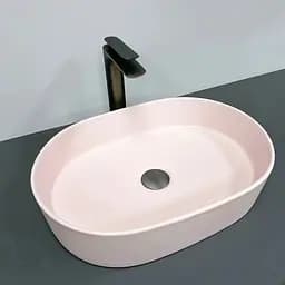 Умивальник VBI Verona 50 pink matt накладний VBI-011316, Цветной