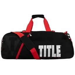 Спортивная сумка TITLE Boxing Champion Sport Bag/Backpack Black/Red (TBAG46 BK/RD)