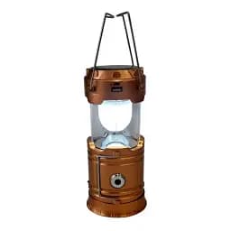 Кемпинговый фонарь Lugi подвесной светодиодный телескопический золото HP-DT-1GOLD