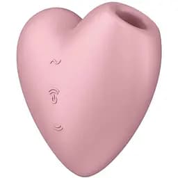 Вакуумний стимулятор Satisfyer Cutie Heart Розовий