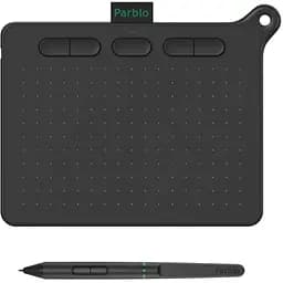 Графічний планшет Parblo Ninos S, чорний