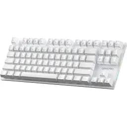 Клавіатура USB GamePro Genesis Joker MK124W Outemu Red Switch UA White (MK124W) UA - мініатюра 3