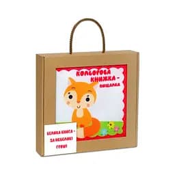 Велика м'яка книга-пищалка "Руде кошеня" Книжковий хмарочос 404249 українською