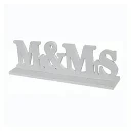 Табличка Mr & Ms
