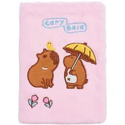 Блокнот А5 ZiBi Capybara 7 Kids Line плюшевий клітинка 80 аркушів (ZB.700021) - мініатюра 5