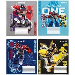 Набор тетрадей Kite Transformers 12 листов в косую линию 25 шт. (TF25-235)