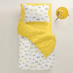 Підковдра дитяча Cosas Rainbows 110х140 см (RainbowStarYellow_140q) - мініатюра 2