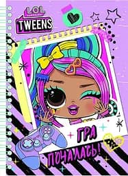 Книга Перо Скетчбукю L.O.L. SURPRISE! TWEENS фіолетовий