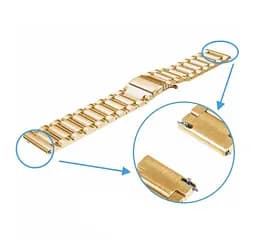 Металевий ремінець Primo для годинника Asus ZenWatch 2 (WI501Q) Gold - мініатюра 4