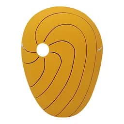 Маска "Uchiha Obito. Naruto" KA-23-1294, в пакеті Жовтий