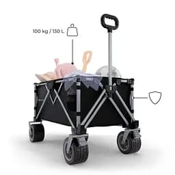 Складний туристичний візок Kinderkraft Rollster Mystic Black (KSROLL00BLK0000) - мініатюра 3